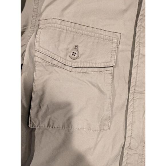 Timberland Lightweight Utility Jacket Tan Mens Medium 100% Cotton Polyester - Picture 5 of 12